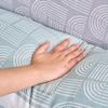 Yimanqiyun Cojín Jacquard Multicolor para Sofá Sala de Estar Cojín Largo para Dormir Piernas Almohada Lateral de Cama Ventana Saliente Cojín de Respaldo