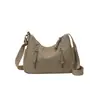 Bolso bandolera simple y casual de tela de nailon para comercio exterior, para mujer, bolsa de gran capacidad para el trabajo, bolso versátil para el hombro y debajo del brazo