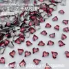 6*7mm Coração Torto Base Pontiaguda Formato Especial Diamante para Nail Art Pequeno Mini Joia para Nail Art Material para Polimento de Unhas Usável Atacado
