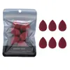 Mini Mini tamaño pequeño Huevo de Maquillaje Belleza Algodón de Maquillaje Súper Suave Sin Polvo Huevo de Maquillaje para Sombras de Ojos Polvera para Maquillaje de Labios y Uñas