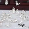 Hebilla de clip para bolsa color oro níquel blanco color K DIY hecho a mano accesorios para el cabello pulsera collar material cierre con cuentas