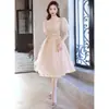 Vestido de Noche para Mujer 2026 Nuevo Estilo Fiesta de Cumpleaños Elegante Socialité Anfitriona Estilo Hada Ajustado
