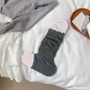Calcetines Finos de Verano para Mujer, Calcetines de Media Pantorrilla Estilo Miu, Calcetines Blancos Transpirables hasta la Rodilla, Calcetines Estilo Ballet