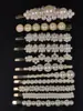Estilo Japonés y Coreano Simple Ins Celebridad Cibernética Pasador de Perlas Clip BB de una Palabra Pasador de Celebridad Cibernética Clip Lateral para Flequillo Clip de Pico de Pato Accesorios para el Cabello
