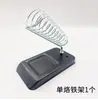 Soporte para soldador, soporte de soldadura para soldador eléctrico, estante simple de colocación fija, accesorios de hierro fundido