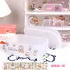 Almacenamiento de Escritorio Contenedor de Bolígrafos Caja de Almacenamiento de Escritorio Escolar Adornos de Aprendizaje para Niños Cosméticos Cubo de Bolígrafos Simple Niña Multifuncional