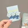 Pinza para el pelo con estampado de leopardo y flores, accesorio para el pelo elegante y exquisito, pinza dulce para flequillo, pinza para el pelo para mechones sueltos, adorno para el pelo elegante y exquisito