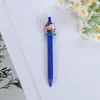 Pluma parche acrílica personalizada de dibujos animados, pluma de gel, linda papelería para estudiantes y oficina, pluma creativa promocional para firmas