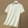 Camiseta Masculina de Manga Curta Pica-Pau Verão Seda de Gelo de Verão Nova para Exterior Gola Redonda Esportiva Casal Solta Casual