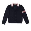 Suéter de Punto para Niños, Cárdigan Grueso de Color Sólido, Ropa para Niños, Uniforme Escolar, Uniforme de Clase, Estilo Academia, Chaleco Cálido de Cuello V