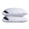 Un par de almohadas con núcleo de almohada para dormir, ayuda para el cuello, soporte para la cabeza para hotel de cinco estrellas, almohada para dormitorio femenino y masculino.