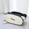 Cama de Masaje Eléctrico para Champú Transfronteriza, Cama de Masaje Multifuncional Totalmente Automática, Cama de Terapia para la Cabeza para Salón de Peluquería, Fumigación Temperatura Constante Circulación de Agua