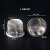 Artesanato Xinlihua 3,6-10,2cm Bule Filtro de Aço Inoxidável 304 de Alta Qualidade para Separar Resíduos de Chá, Faixa Completa de Tamanhos