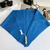 Artefato Essencial para Combinar no Outono e Inverno! Cachecol Triângulo de Lã 100% Tricotado Shawl para Mulheres Proteção Quente para o Pescoço Cachecol Pequeno para Mulheres G092201