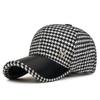 Gorra Otoño e Invierno Espiga m Etiqueta Lana Gorra de Béisbol Estilo Coreano Mujeres Jóvenes Más Fácil de Combinar Pequeño Aroma Gorra de Pato