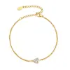 Collar Cruz Directo de Suministro Acero Inoxidable Circonia para Mujer Sensación de Alta Gama Chapado en Oro de 18K Acero de Titanio con Incrustaciones de Diamante Colgante Joyería de Lujo Ligero Venta al por Mayor