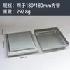 Tapa de Hierro Material de Construcción Tapón para Tubo Cuadrado Extremo Aislamiento Valla Barandilla 80*80 Postes de Sellado de Barandilla Tapa Superior de Postes Cabezal de Columna