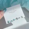 Pendientes de Estrella de Mar y Concha con Circonita para Mujer Aguja de Plata Verano Diseño de Nicho Dulces Súper Hada Estilo Festivo Pendientes Juveniles
