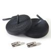 Cadarços Elásticos Coloridos com Fivela de Pressão, Sem Amarrar, Corda Plana Elástica 6mm 8mm, Ferramenta de Fixação Sem Amarrar