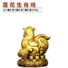 Juego Completo de Adornos Zodiacales de Cobre Puro, Rata de Cobre Grande y Pequeña, Buey, Tigre, Conejo, Dragón, Serpiente, Caballo, Oveja, Mono, Gallo, Perro, Cerdo Signos Zodiacales