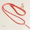 Cordón trenzado ajustable hecho a mano para colgante, Cordón para collar DIY para jade, piedra preciosa, ágata, Cordón para colgante unisex, Hilo teñido