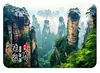 Imanes de Vidrio Decorativos de Zhangjiajie, Hunan, Acantilados de Piedra, Cuevas Misteriosas, Decoraciones de Bosque de Montaña, Decoración del Hogar, Souvenirs de Viaje, Artículos Decorativos