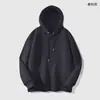 Novedad de Otoño Sudadera de Marca de Moda para Hombre 2026 Nuevo Estilo Chaqueta para Otoño e Invierno, Engrosada con Estampado Vintage y Capucha