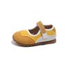Zapatos de Cuero para Niñas 2025 Primavera y Verano Nuevos Zapatos Deportivos Casuales Bajos Estilo Coreano Zapatos Mary Jane para Niñas Suela Suave