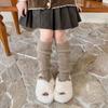 Conjunto de calcetines para niña, primavera y otoño, calcetines tejidos japoneses, protectores de piernas cálidos en tubo, conjuntos de piernas de lana, fabricantes por lotes