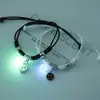 Pulsera Luminosa Popular Transfronteriza para Estudiantes Mujeres, Estilo Amistad para Dos Amigas, Pulsera Brillante de Moda Estilo Coreano, Pulsera de Pareja