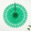 Decoração Leques de Papel Margarida Redondos Pendurados Favo de Mel Leques de Papel Cores Múltiplas para Artigos de Festa Aniversário Casamento Chá de Bebê