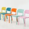 Sillas de Plástico, Taburetes, Mesas y Sillas de Comedor, Cafetería de Té con Leche para Restaurante, Barra de Snacks Sedentaria, Sillas con Respaldo, Sillas de Comedor para el Hogar, Computadoras Sencillas