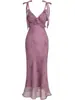 2026 nuevo vestido de verano elegante floral de corte ajustado con escote bajo para mujer, transfronterizo europeo y americano, para Amazon