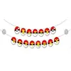 Pikachu Elfo Bola Festa Descartável Decorativo Louça Bandeja de Papel Copo de Papel Guardanapo de Papel Toalha Triângulo Sacola de Presente