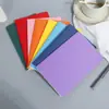 Cuaderno Estudiante Color Caramelo Personalizado Engrosado Alto Valor Línea Horizontal en Blanco A5A6B5 Bloc de Notas de Hojas Sueltas