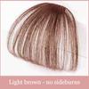 Flequillo de Peluca, Flequillo Recto, Topper para el Cabello para Mujeres, 3D Aireado Natural Mini Ligero, Peluca Sin Necesidad de Red para el Cabello