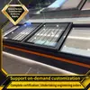 Tragaluces de ventilación para tejados transfronterizos personalizados, insonorizados y a prueba de lluvia, tragaluces inteligentes deslizantes y retráctiles, tragaluces con aislamiento térmico y pozos de luz