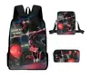 Mochila de liberación rápida transfronteriza de Spider-Man Set de tres piezas Dibujos animados para estudiante de primaria Mochila Escolar Mochila