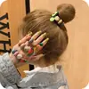 Ins Faixa de Cabelo Colorida com Frutas Feminina Menina Fofa Faixa para Couro Cabeludo Faixa de Cabelo Alta Elasticidade Couro Grosso Conjunto Corda de Cabelo Novo Estilo
