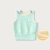 Chaleco para Bebé Primavera, Otoño e Invierno Ropa Exterior para Recién Nacido y Niño Pequeño para Niños y Niñas Fondo con Forro Polar Protección para el Vientre Chaleco Cálido para Bebé para Niños