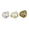 Botones Metálicos de Malla con Forma de Corazón Cosidos a Mano de 18/22 mm de Aleación de Zinc con Base Alta para Trajes y Abrigos Botones con Forma de Corazón