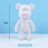Oso Fluido Blanco Embrión Hecho a Mano DIY Muñeca de Vinilo Oso Violento Pintura Material Especial Kit Set Fabricante Mayorista