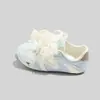Tênis de Treino Alemão Estilo Verão 2026 para Mulheres, Laço de Pérola, Malha Respirável Sapatos Brancos, Versáteis Sapatos Casuais de Solado Macio