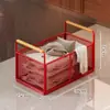 Cesta de Ropa Sucia para Uso Doméstico, Colocada Junto a la Lavadora, Estante de Almacenamiento para Ropa y Pantalones, Gran Capacidad, Cesta de Lavandería Móvil para Baño