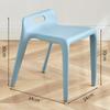 Banqueta Plástica Criativa Fashion Moderna Simples Doméstica Espessada Cadeira com Encosto Adulto Banqueta de Jantar Cadeira Alta Vela Excelente