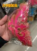 Accesorios cosplay animación disfraz tela bordado étnico aplicación Xiangyun subsidio multicolor 3419# flor grande de aire caliente