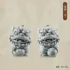 Figura de Animal de Té Gran Sabio de Arenisca Verde Estilo Chino, Adorno de Escritorio Wukong, Paisajismo de Roca para Acuario, Maceta de Decoración para el Hogar