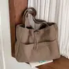 Bolsa de Tote Transfronteriza para Mujer 2026 Nuevo Estilo Moda Gran Capacidad Bolso de Hombro Único Casual Versátil Para Clase Portátil Bolsa de Viaje