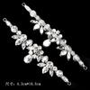 Corrente de joias de strass requintada, corrente de strass, atacado transfronteiriço, strass de vidro costurado à mão, acessórios de decoração de olho de cavalo para flor de sapato DIY