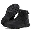 Nuevas botas de combate de jungla de caña alta para exteriores de gran tamaño transfronterizas, botas de senderismo Delta transfronterizas, botas de combate para camping y desierto